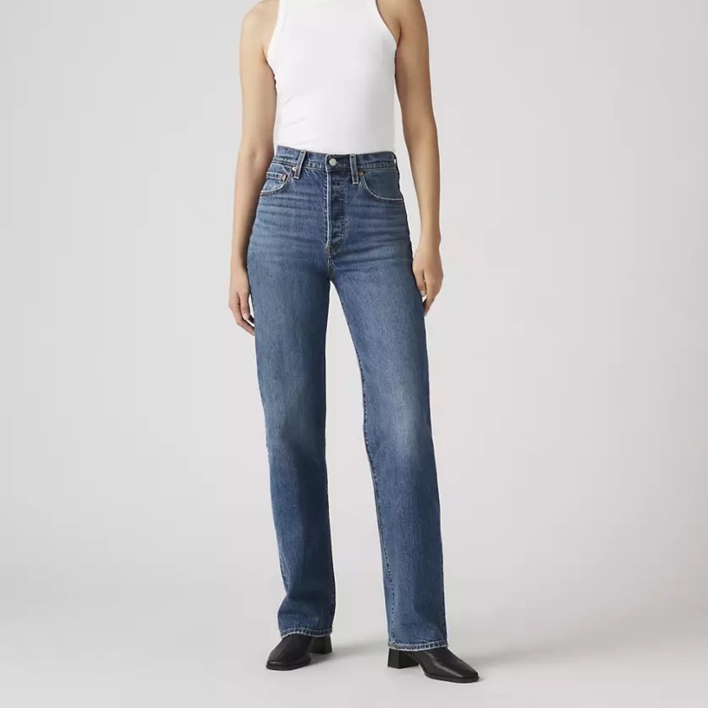 Levi's Ribcage Full Length Jeans